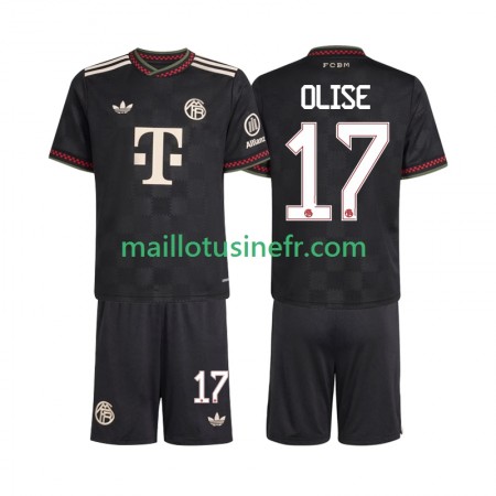 Maillot de Foot Bayern Munich Michael Olise 17 Troisième 2025-26 - Enfant